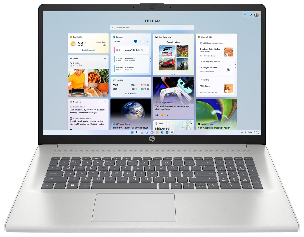 HP 17-cn3757ng 17" 2024 FHD i5-1334U 16 GB / 1 TB SSD W11H QWERTZ Silber Renew - Ohne Vertrag