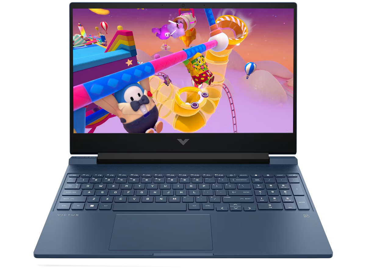 HP Victus Gaming 15-fb2755ng 15" 2024 FHD Ryzen 5 8645HS 16 GB / 512 GB SSD RTX 4050 6 GB W11H QWERTZ Blau Renew - Ohne Vertrag