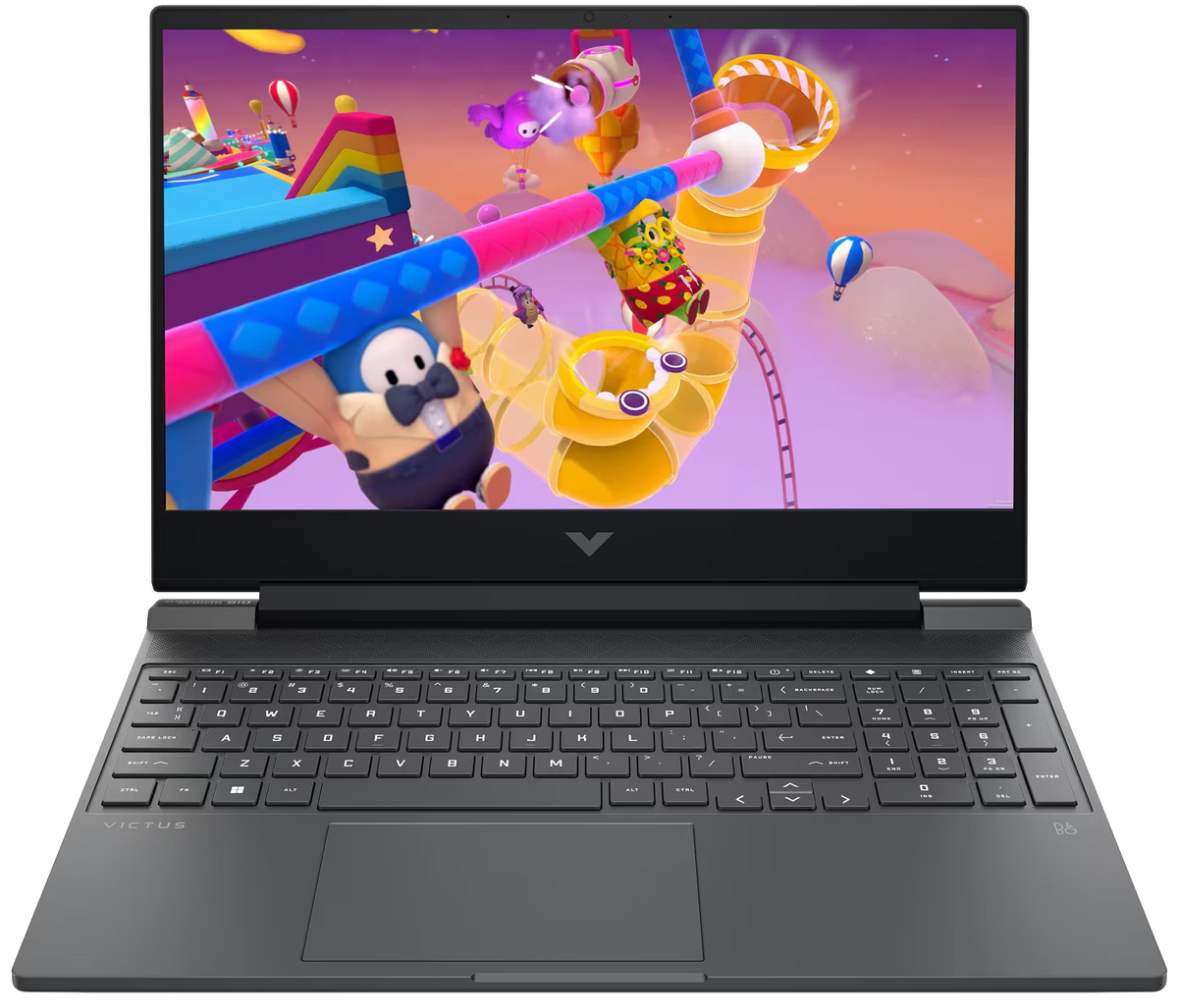 HP Victus Gaming 15-fb2775ng 15" 2024 FHD Ryzen 7 8845HS 16 GB / 512 GB SSD RTX 4060 W11H QWERTZ Schwarz Renew - Ohne Vertrag