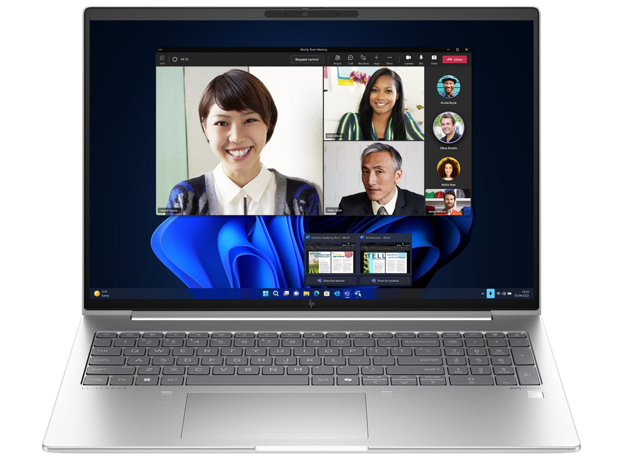 HP EliteBook 660 G11 4G 16" 2024 WUXGA Ultra 7 165U 32 GB / 1 TB SSD W11Pro QWERTZ Silber Renew - Ohne Vertrag