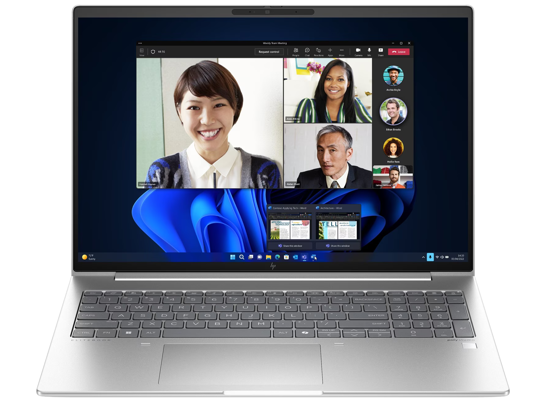 HP EliteBook 665 G11 4G 16" 2024 WUXGA Ryzen 5 7535U 16 GB / 512 GB W11Pro QWERTZ Silber Renew - Ohne Vertrag