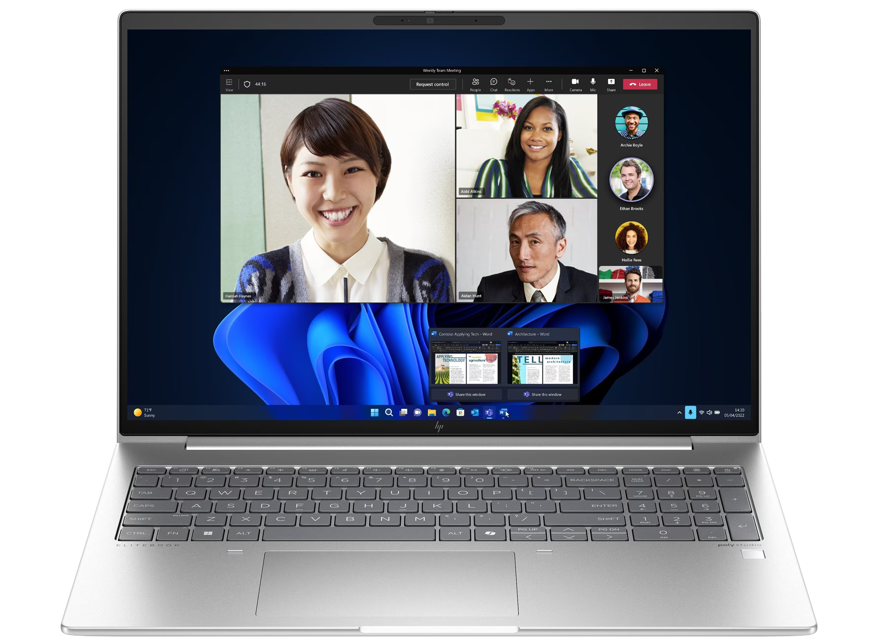 HP EliteBook 665 G11 4G 16" 2024 WUXGA Ryzen 3 7335U 32 GB / 512 GB W11Pro QWERTZ Silber Renew - Ohne Vertrag
