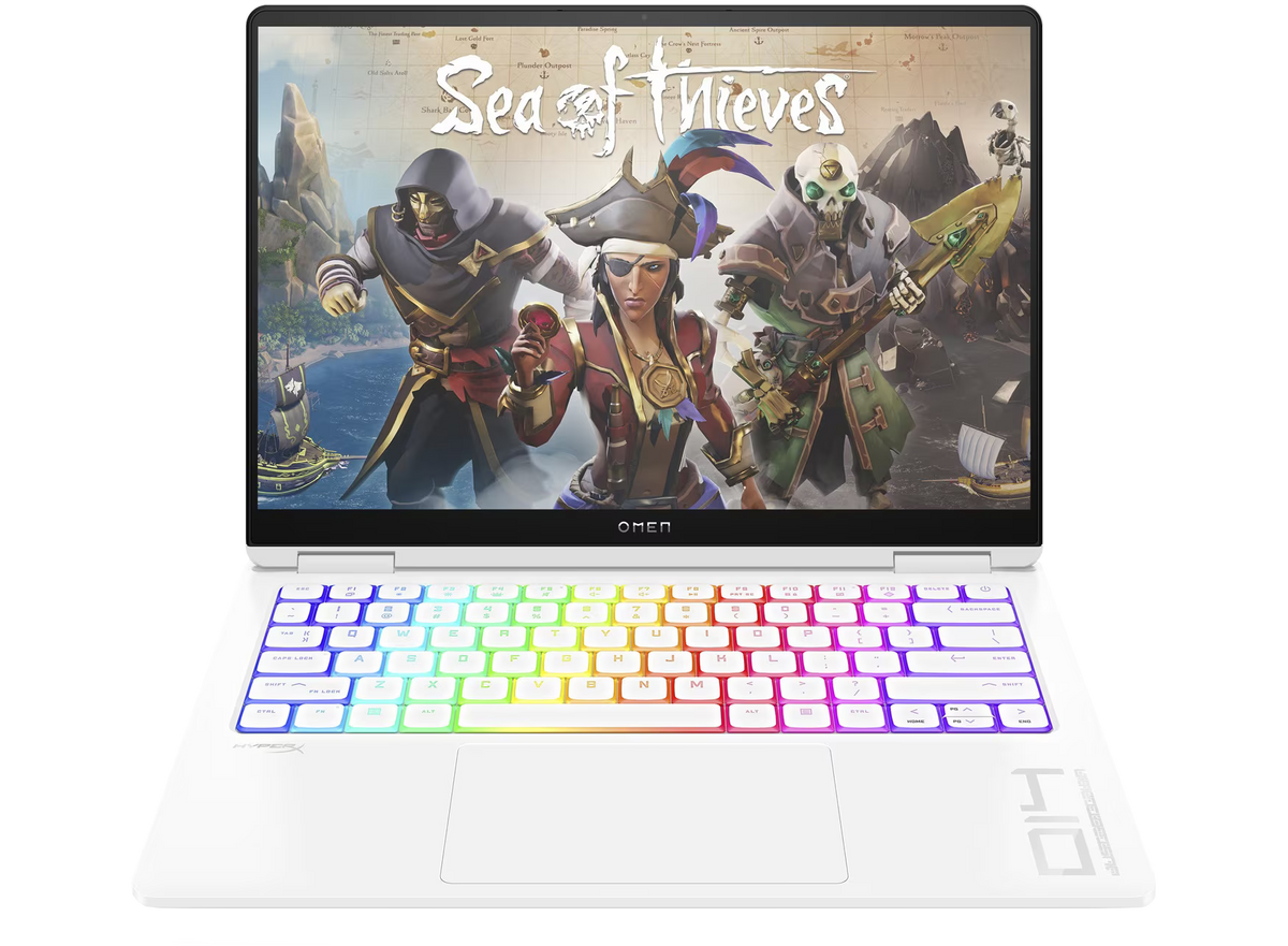 HP OMEN Transcend 14-fb0777ng 14" 2024 2.8K Core Ultra 7 155H 16 GB / 1 TB SSD RTX 4060 8 GB W11H QWERTZ Weiß Renew - Ohne Vertrag