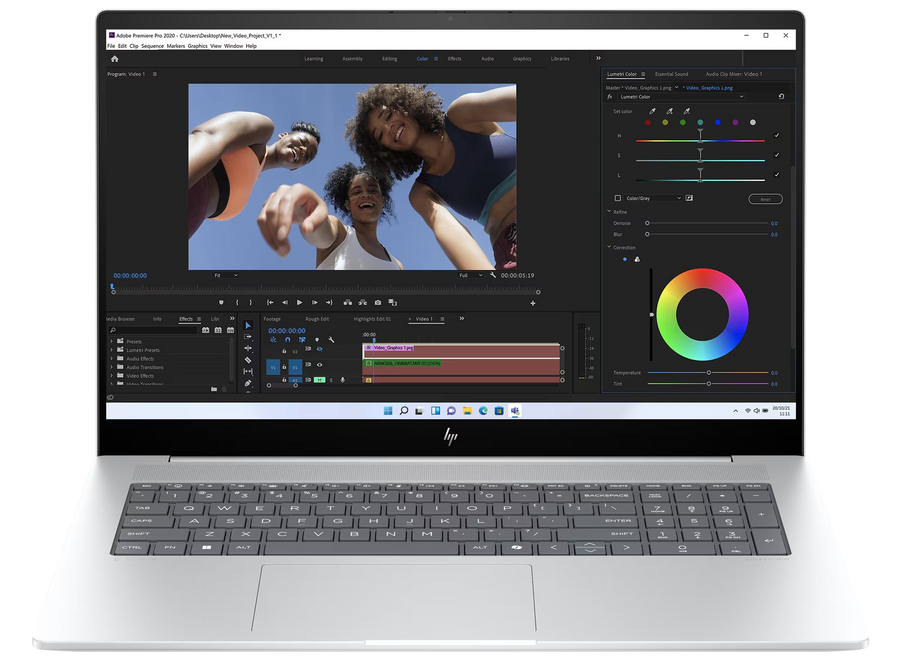 HP Envy 17-da0178ng 17" 2024 FHD Ultra 7 155U 32 GB / 1 TB SSD RTX 3050 4GB W11Pro QWERTZ Silber Renew - Ohne Vertrag