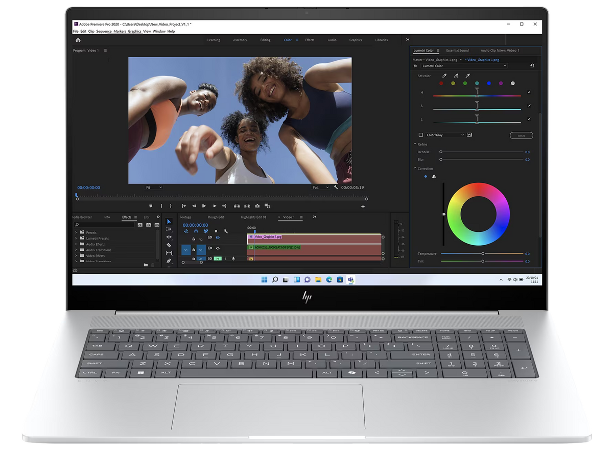 HP Envy 17-da0780ng 17" 2024 FHD Core Ultra7 155H 32 GB / 2 TB SSD W11H QWERTZ Silber Renew - Ohne Vertrag