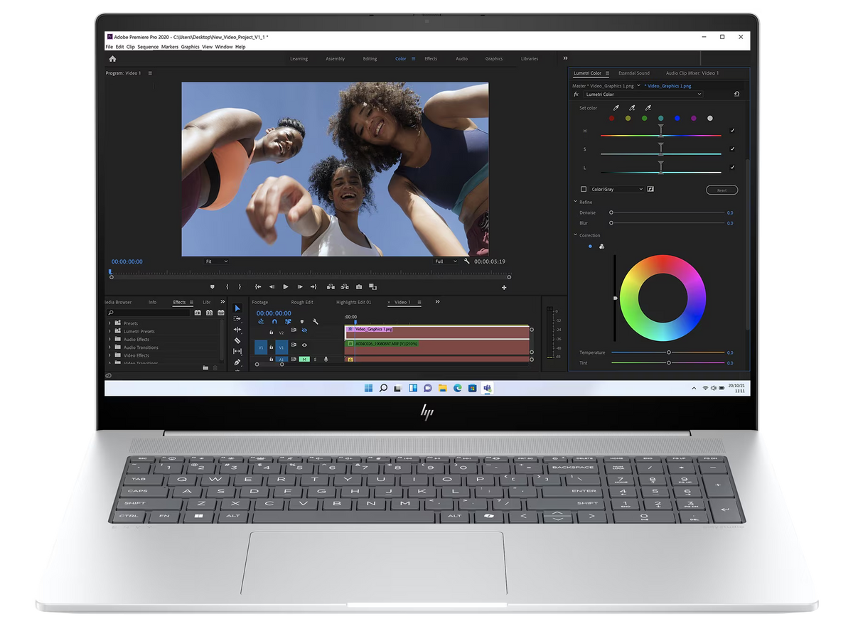 HP Envy 17-da0790ng 17" 2024 FHD Ultra 7 155U 32 GB / 2 TB SSD RTX 3050 4GB W11Pro QWERTZ Silber Renew - Ohne Vertrag