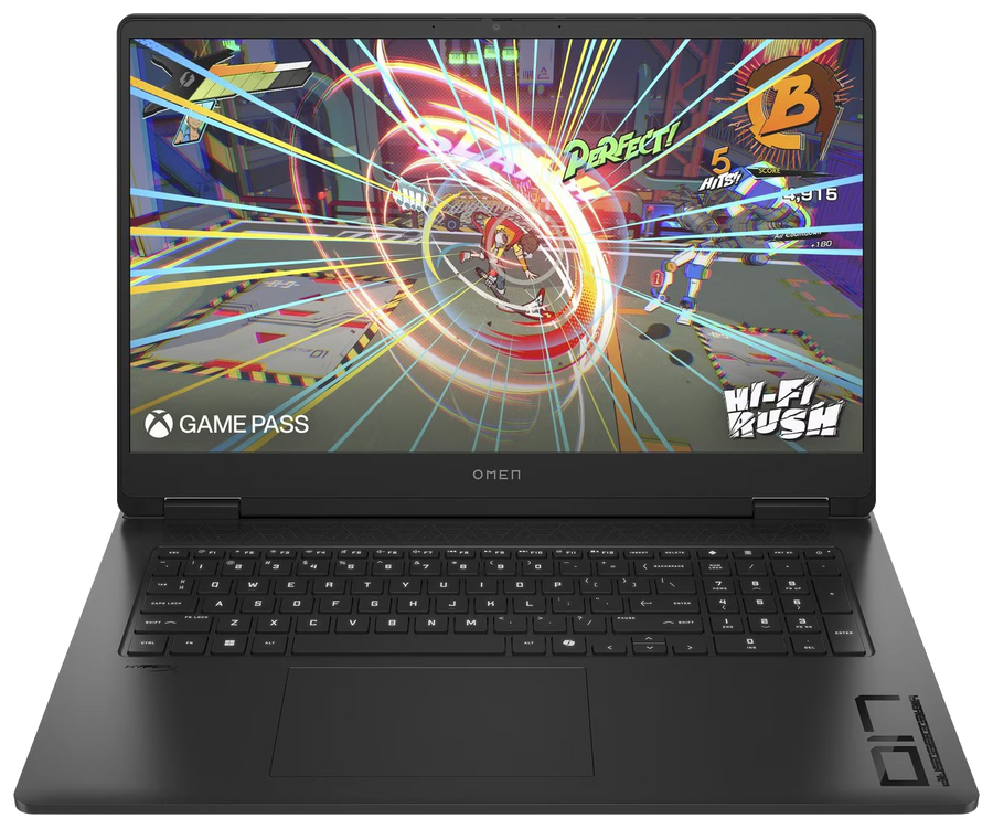 HP OMEN 17-db0772ng 17' 2024 FHD Ryzen 7 8845HS 16 GB / 1 TB SSD RTX 4060 W11H QWERTZ Schwarz Renew - Ohne Vertrag
