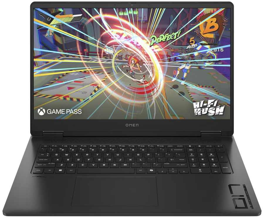 HP OMEN 17-db0775ng 17" 2024 QHD Ryzen 7 8845HS 32 GB / 1 TB RTX 4060 W11H QWERTZ Schwarz Renew - Ohne Vertrag
