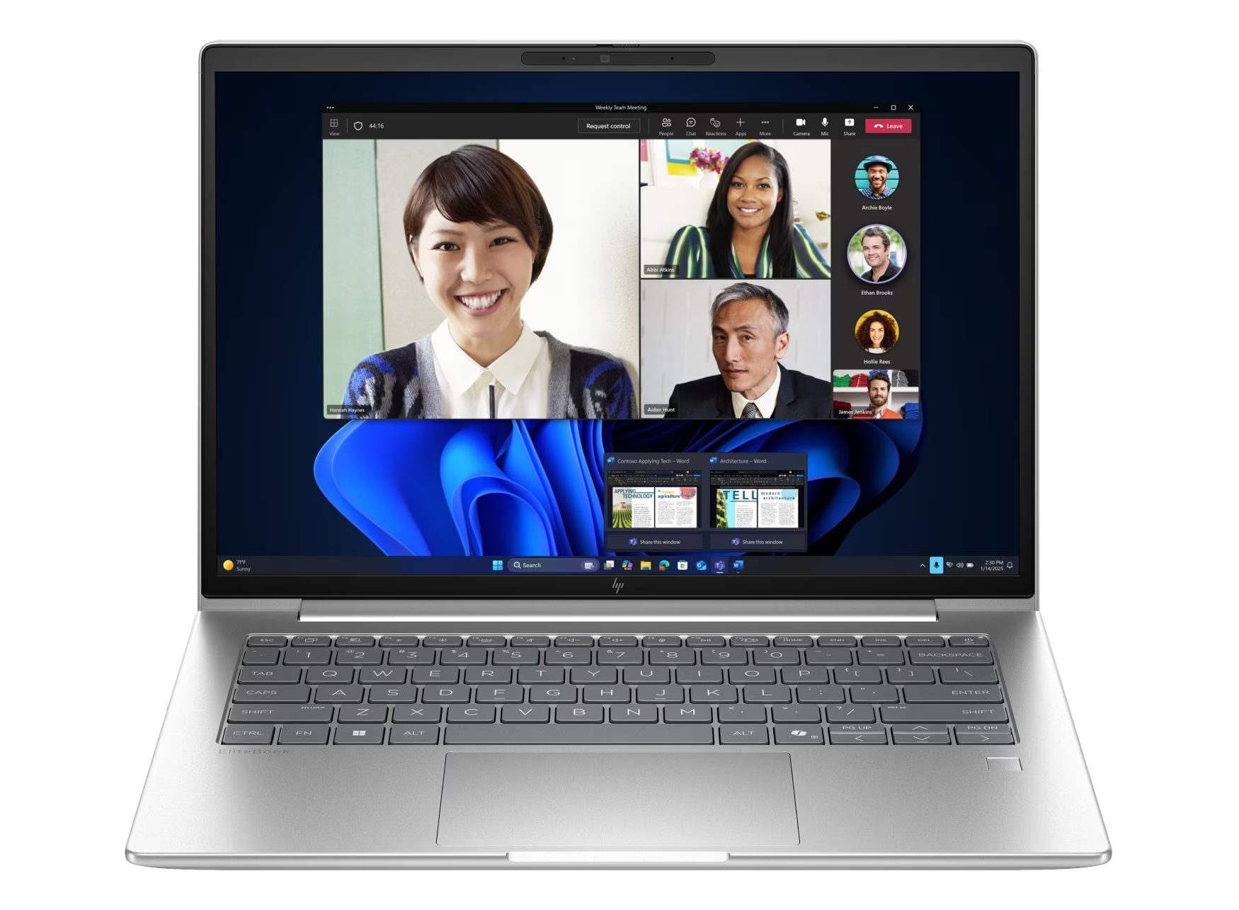 HP EliteBook 6 G1i 14 2025 WUXGA Ultra5 235U 16 GB / 512 GB SSD W11Pro QWERTZ Silber Renew - Ohne Vertrag