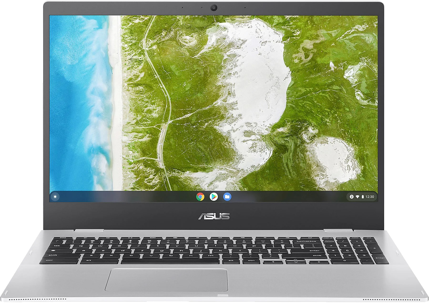 Asus ChromeBook CX1500 15,6" 2023 FHD Celeron N4500 4 GB / 128 GB SSD Chrome OS CX1500CKA-EJ0160 QWERTZ Silber - Ohne Vertrag
