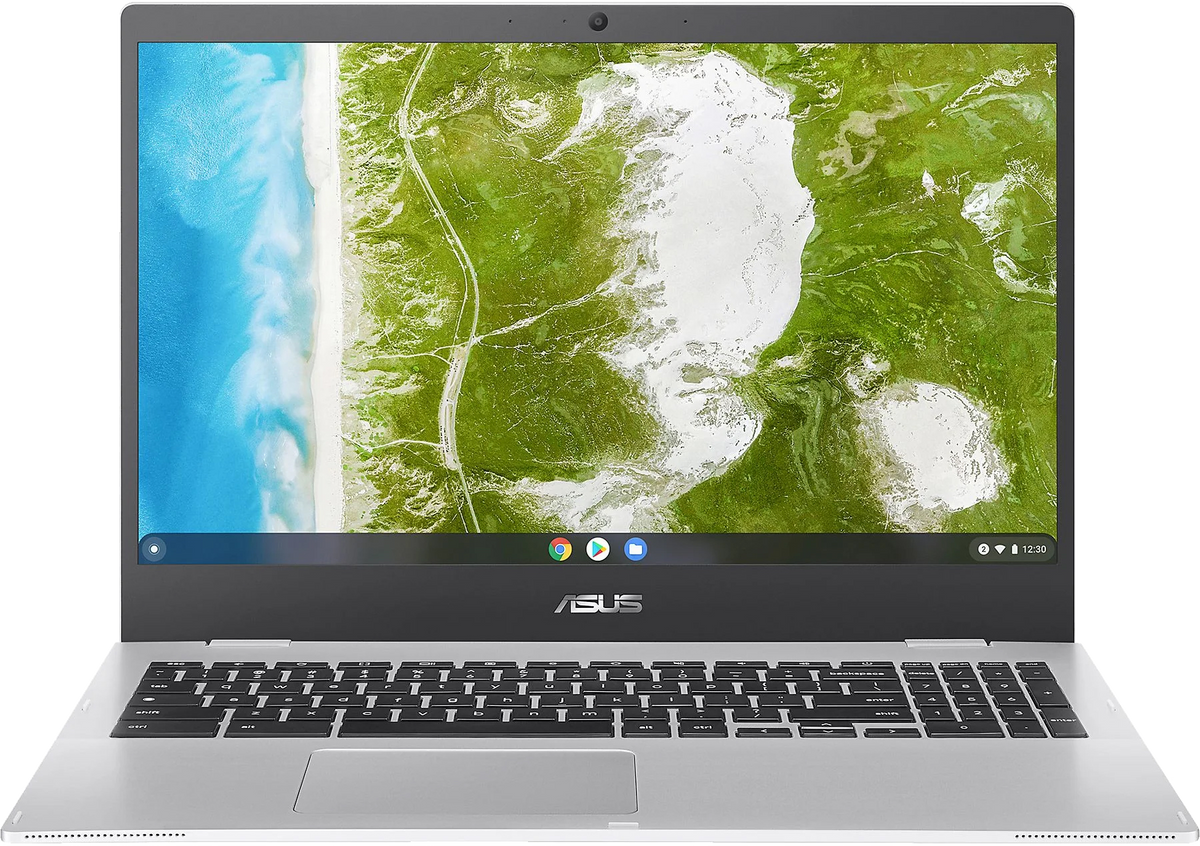 Asus ChromeBook CX1500 15,6" 2023 FHD Celeron N4500 4 GB / 128 GB SSD Chrome OS CX1500CKA-EJ0160 QWERTZ Silber - Ohne Vertrag