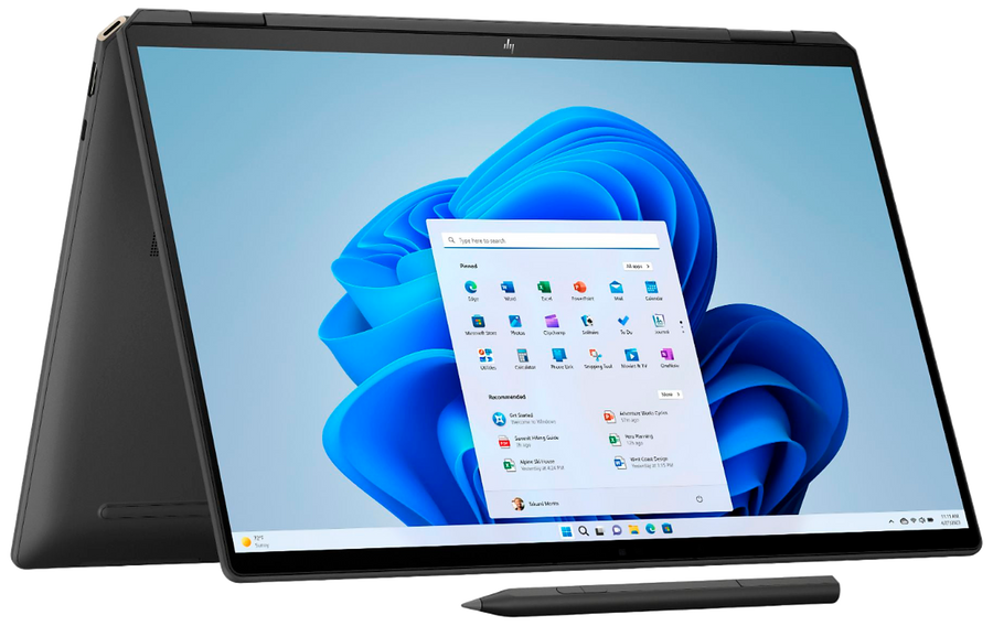 HP Spectre x360 16-aa0078ng 16" 2025 2.8K OLED TS Ultra 7 155H 32 GB / 2 TB SSD RTX 4050 6GB W11H QWERTZ schwarz Renew - Ohne Vertrag