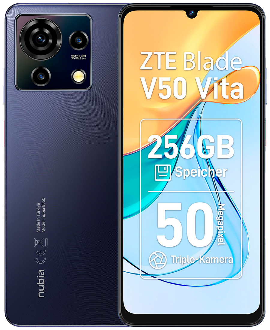 ZTE Blade V50 Vita Dual-SIM schwarz - Ohne Vertrag