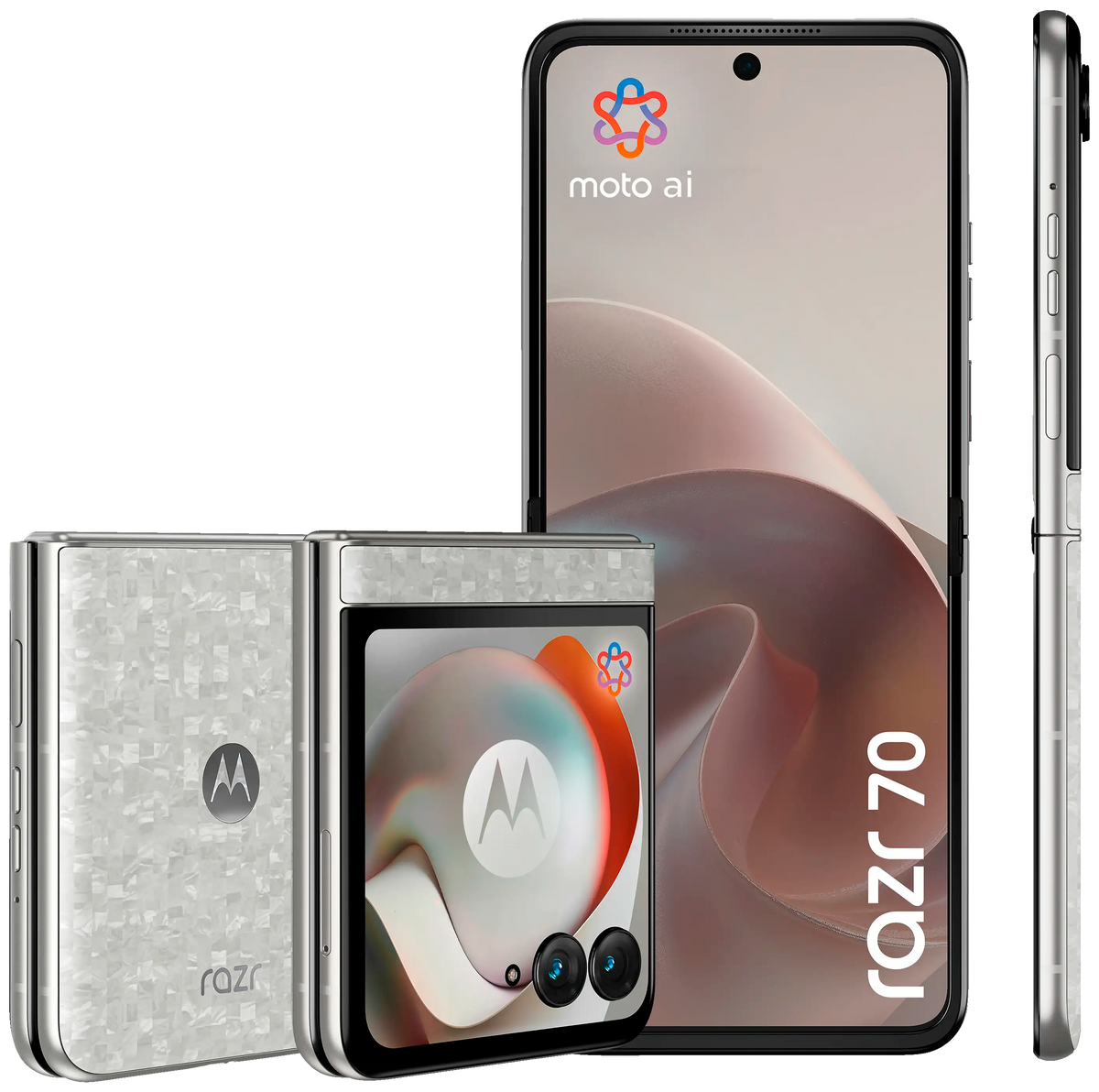Motorola Razr 70 5G Dual-SIM weiß - Ohne Vertrag