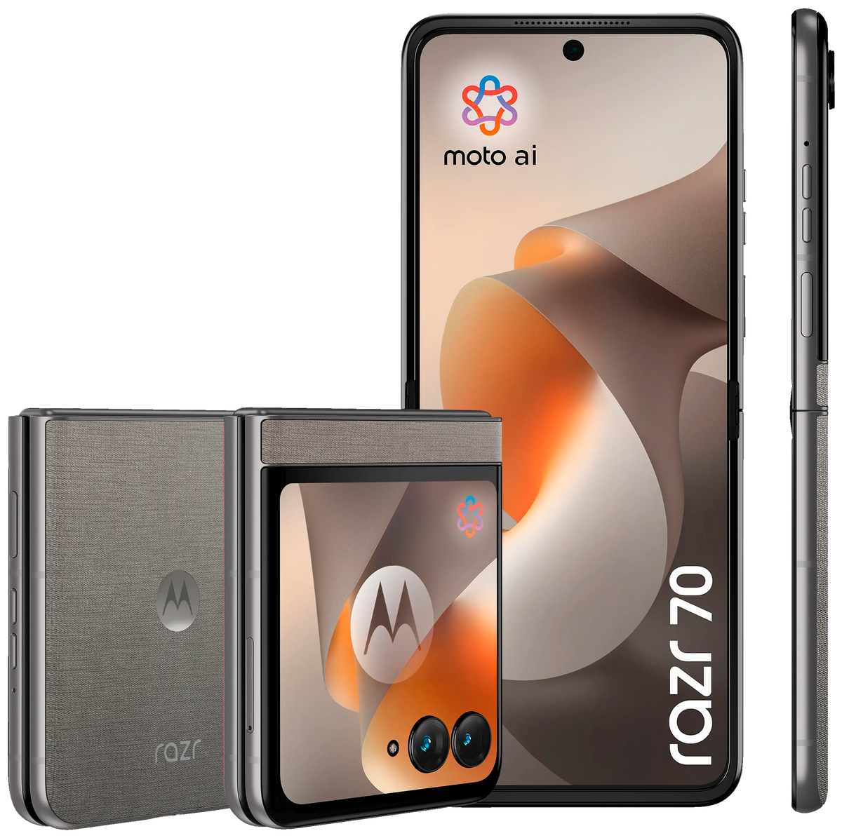 Motorola Razr 70 5G Dual-SIM grau - Ohne Vertrag