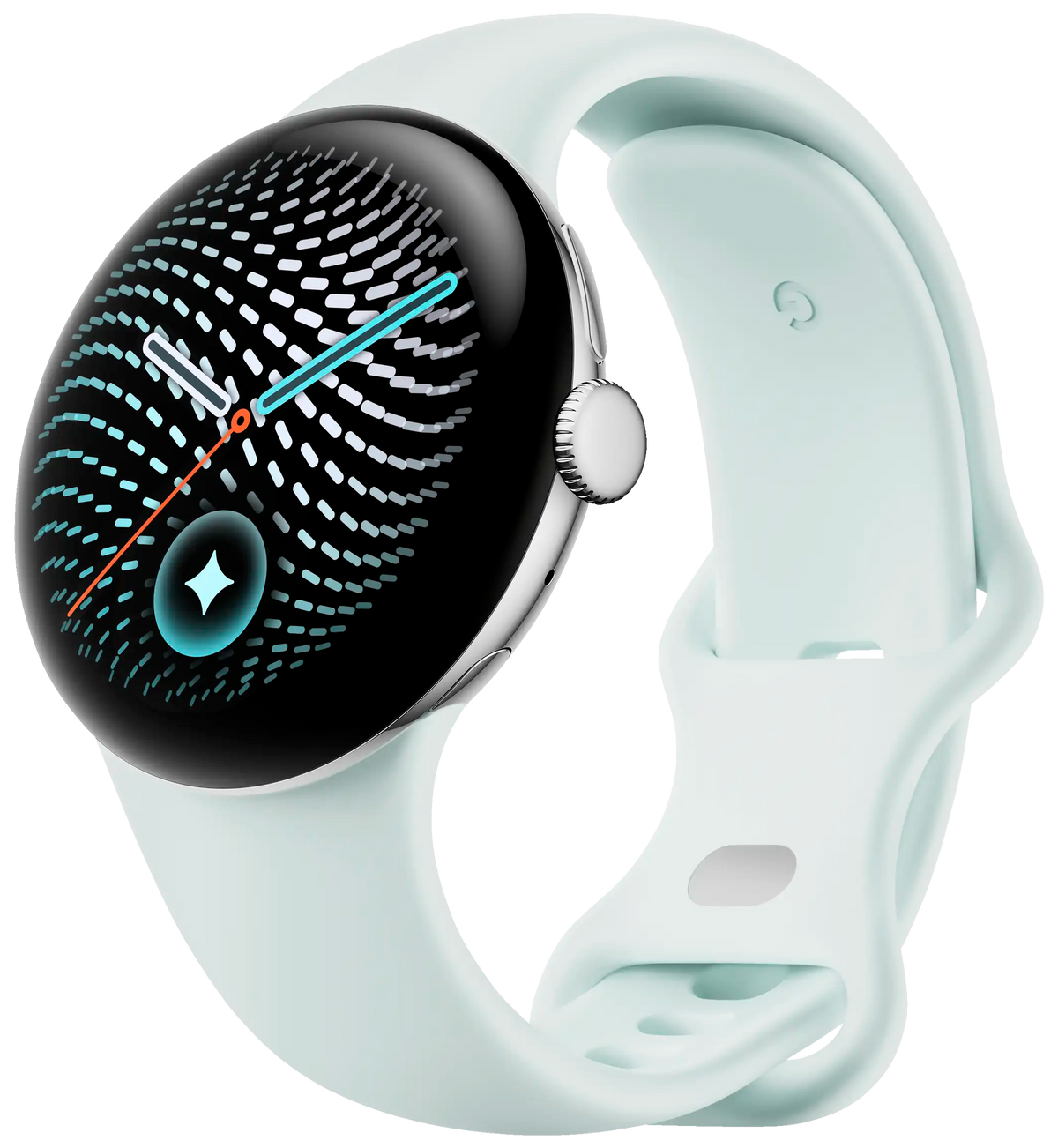 Google Pixel Watch 5 4G 41mm Polished Silber/Fog - Ohne Vertrag