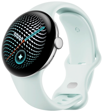 Pixel Watch 5 4G 41mm Polished Silber/Fog