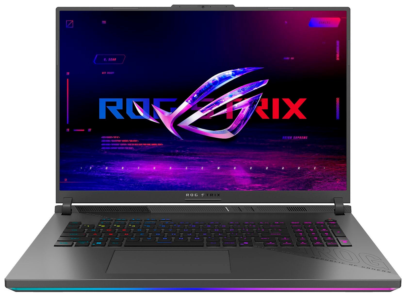 Asus ROG Strix G18 18" 2025 WUXGA Ryzen 9 8940HX 32 GB / 1 TB SSD W11H G814PM-S8077W QWERTZ Grau - Ohne Vertrag