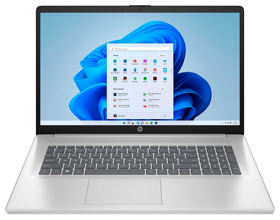 HP 17-cn3660ng 17" 2023 FHD i5-1334U 16 GB / 1 TB SSD  W11H QWERTZ Silber Renew - Ohne Vertrag