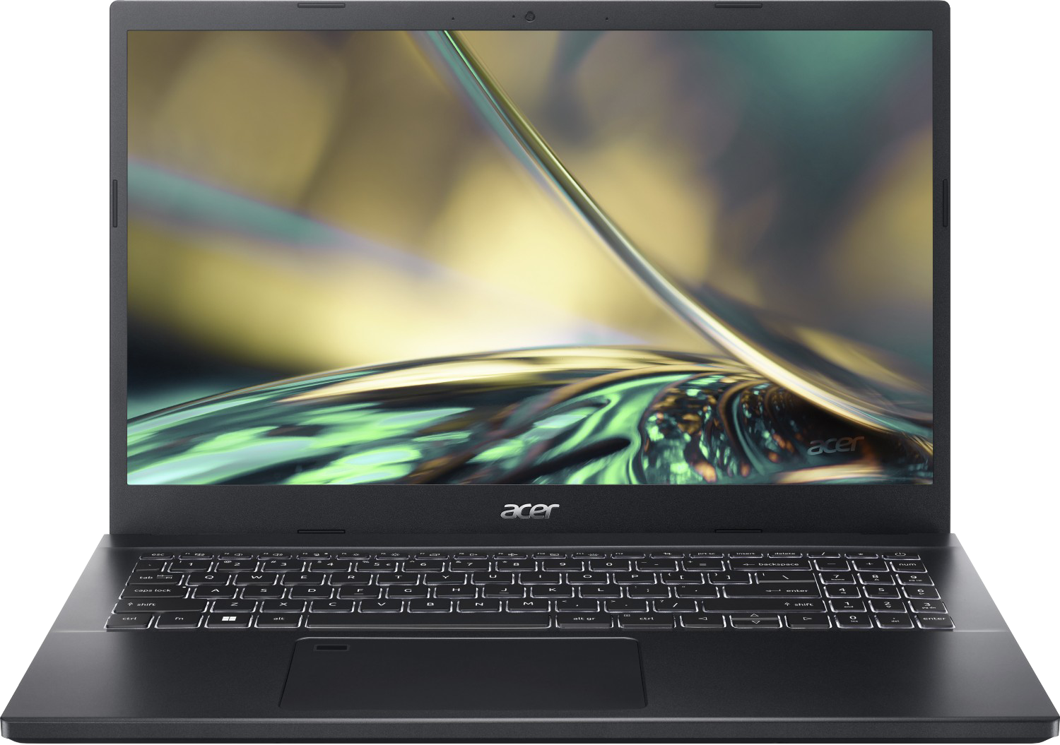 Acer Aspire 7 15,6" 2022 FHD i7-1260P 16 GB / 1 TB SSD W11H A715-51G-730Q QWERTZ Schwarz - Ohne Vertrag
