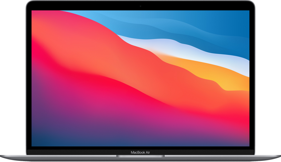 Apple MacBook Air 13" 2020 M1 8 GB / 256 GB SSD MGN63SM/A Swiss QWERTZ Tastatur Grau  - Ohne Vertrag