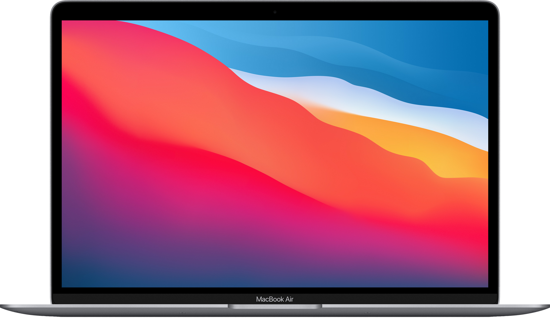 Apple MacBook Air 13" 2020 M1 8 GB / 256 GB SSD MGN63SM/A Swiss QWERTZ Tastatur Grau  - Ohne Vertrag