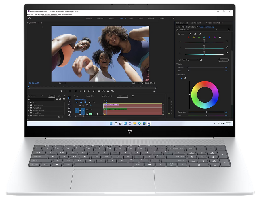HP Envy 17-da0777ng 17" 2024 FHD Ultra 7 155U 32 GB / 1 TB SSD RTX 3050 W11H QWERTZ Silber Renew - Ohne Vertrag