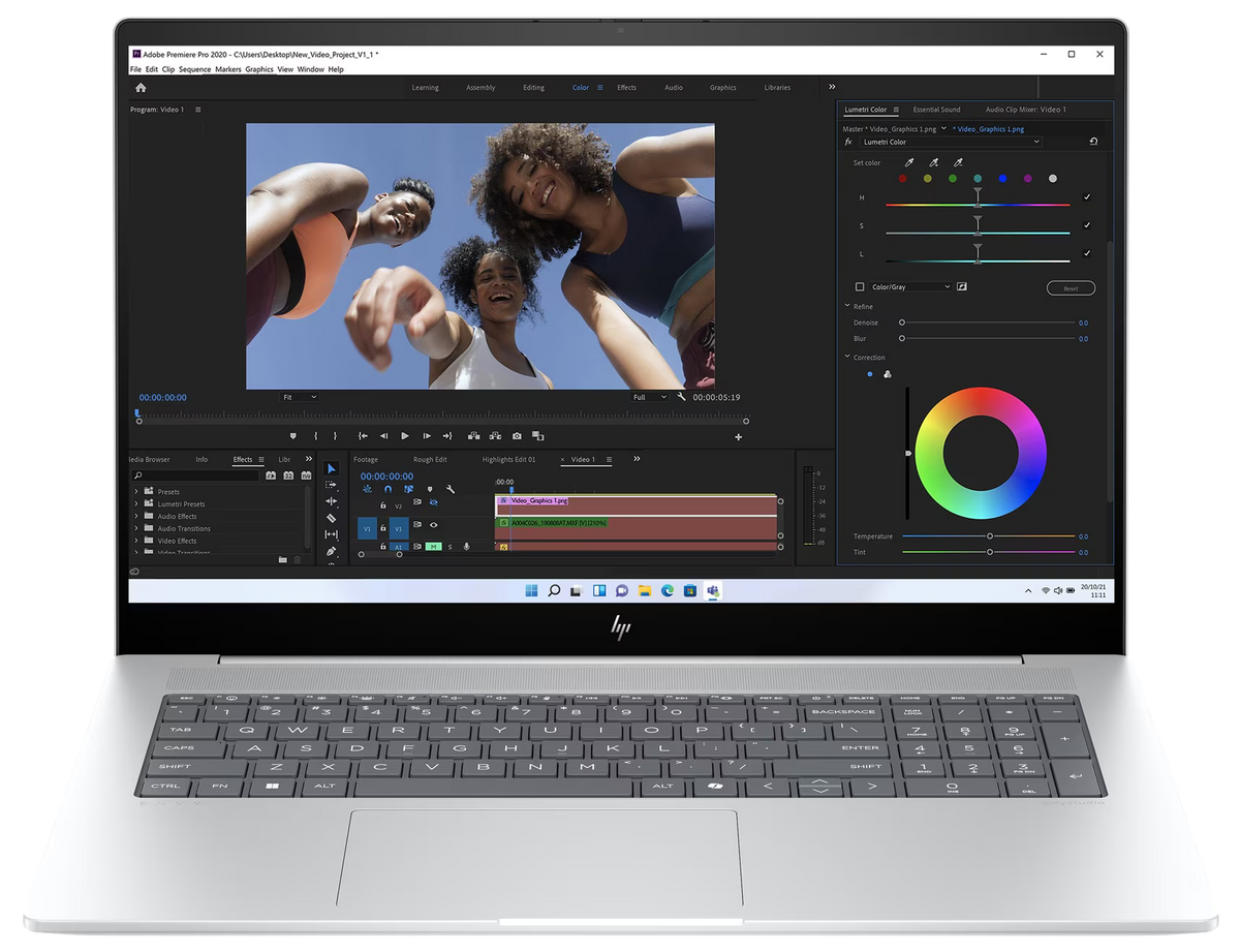 HP Envy 17-da0777ng 17" 2024 FHD Ultra 7 155U 32 GB / 1 TB SSD RTX 3050 W11H QWERTZ Silber Renew - Ohne Vertrag