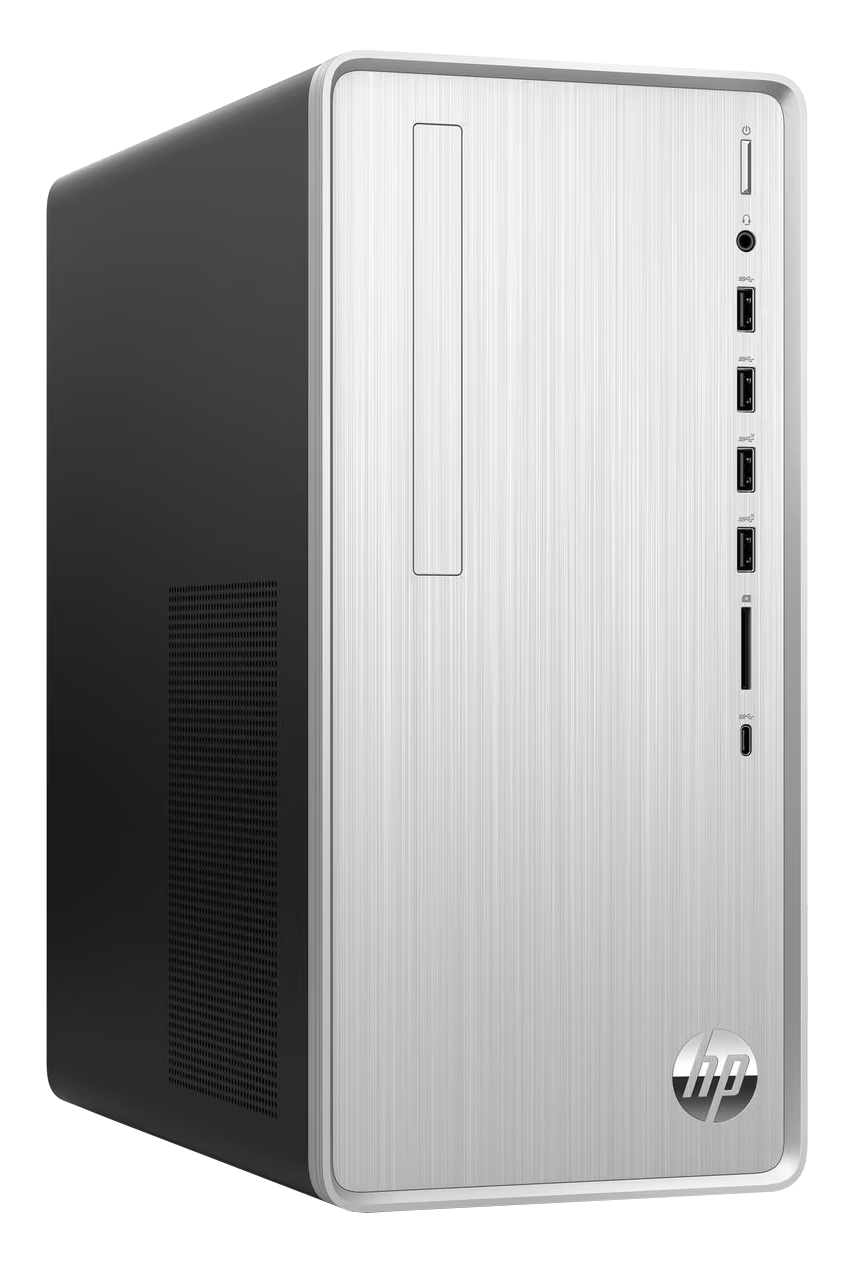 HP Pavilion Desktop TP01-2775ng Ryzen 7 5700G 16 GB / 1 TB SSD W11H Wi-Fi/BT Silber Renew - Ohne Vertrag