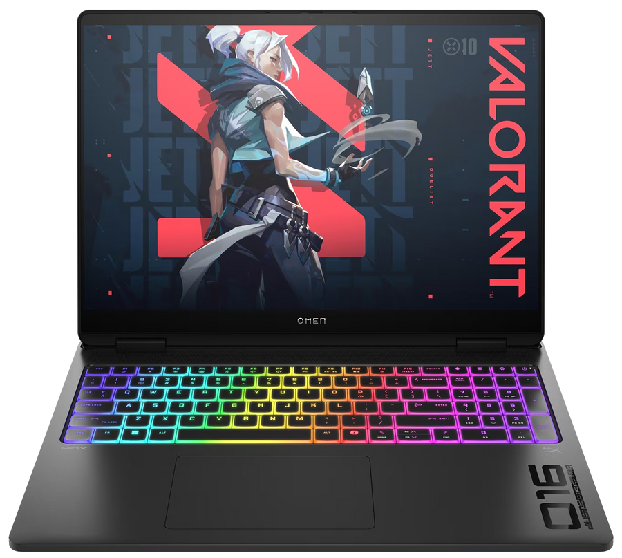 HP OMEN MAX 16-ak0770ng 16" 2025 WUXGA Ryzen 7 350 32 GB / 1 TB SSD RTX 5070 Ti 12GB W11H QWERTZ schwarz Renew - Ohne Vertrag