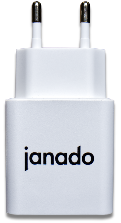 Adaptador de corriente USB-C de 20 W/cargador rápido + USB QC 3.0