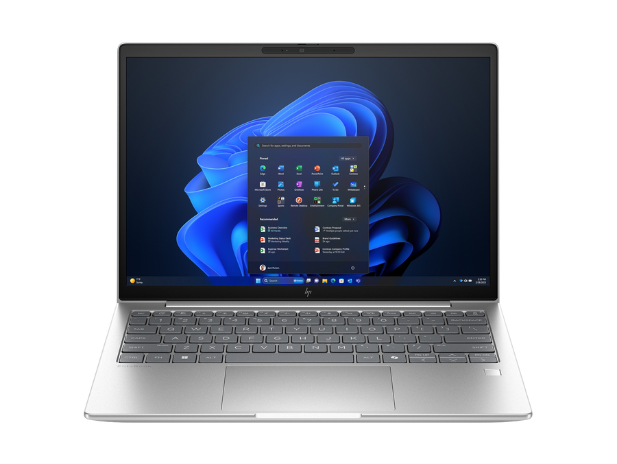 HP EliteBook 6 G1i 13" 2025 WUXGA Ultra 5 225U 16 GB / 512 GB SSD W11Pro QWERTY Silber Renew - Ohne Vertrag