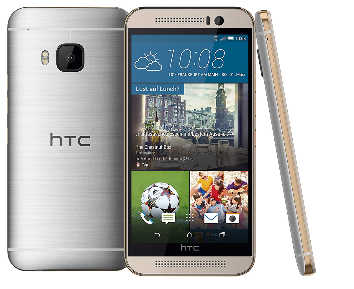 HTC One M9 Gold On Silver - Ohne Vertrag