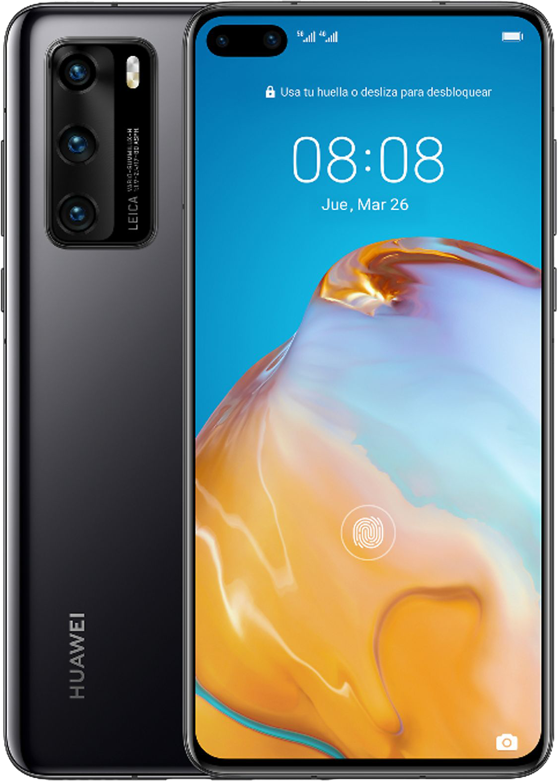 Huawei P40 5G Dual-SIM schwarz - Ohne Vertrag