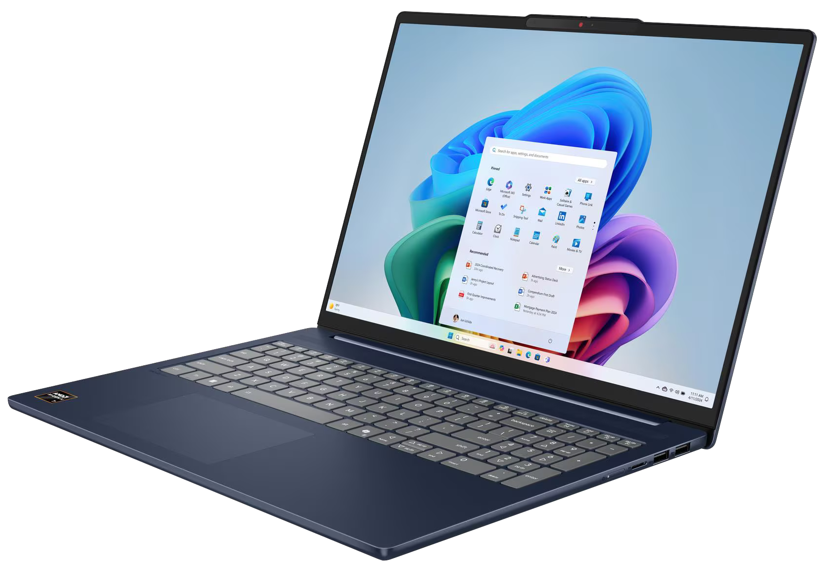 Lenovo IdeaPad Slim 5 16AKP10 16" 2026 WUXGA Ryzen AI 5 330 16 GB / 1 TB SSD W11H 83HY009PGE QWERTZ blau - Ohne Vertrag