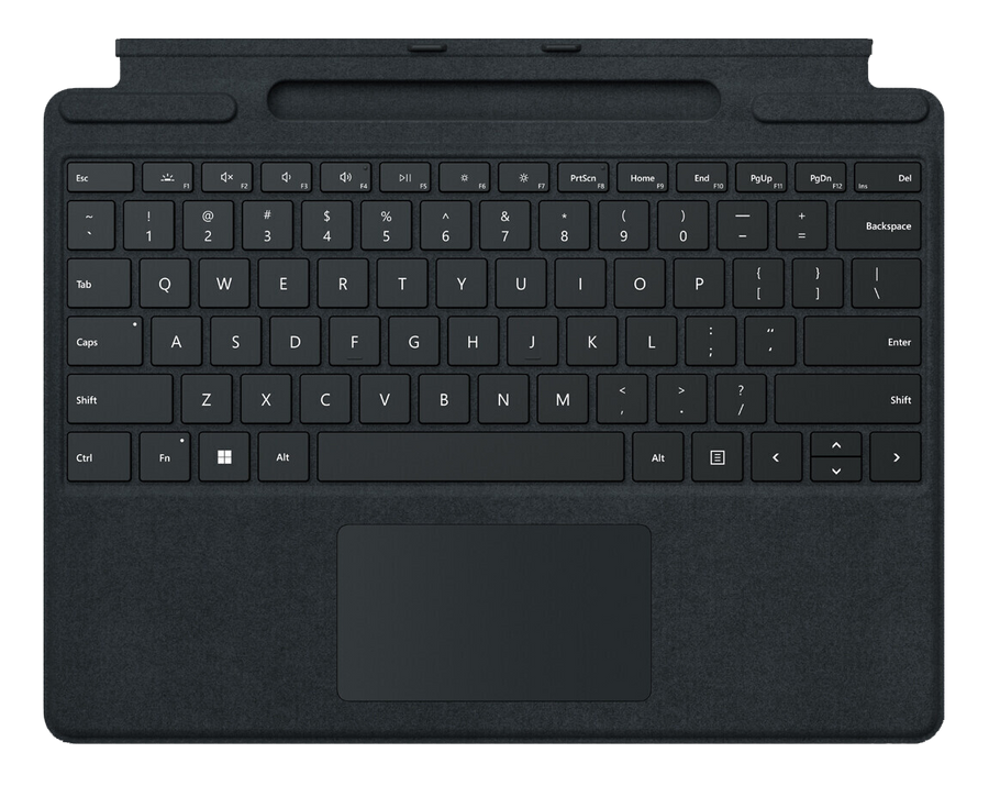 Microsoft Surface Pro Signature Keyboard DE 8XA-00008 schwarz - Ohne Vertrag