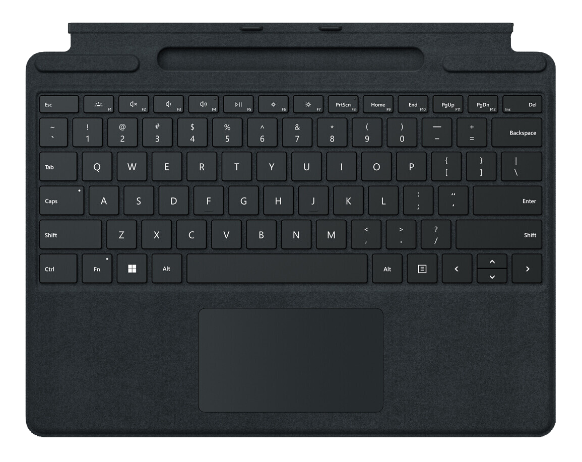 Microsoft Surface Pro Signature Keyboard DE 8XA-00008 schwarz - Ohne Vertrag