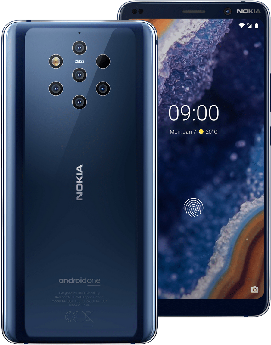 Nokia 9 PureView Dual-SIM blau - Ohne Vertrag