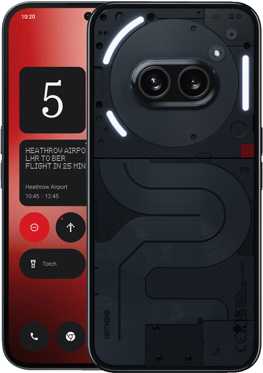 Nothing Phone 2a Dual-SIM 5G 8GB RAM schwarz - Ohne Vertrag