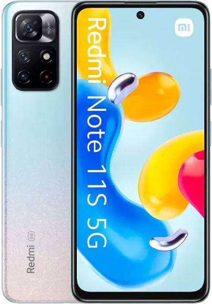 Xiaomi Redmi Note 11S 5G Dual-SIM 4GB RAM Icy blau - Ohne Vertrag