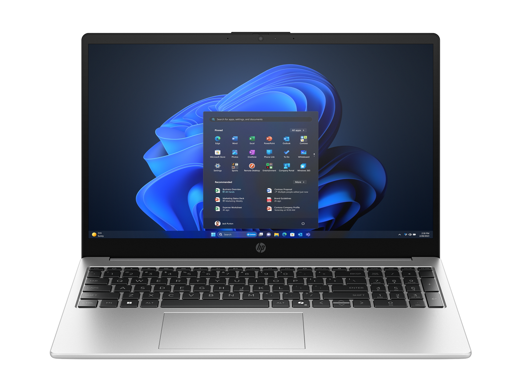 HP 255R G10 15" 2025 FHD Ryzen5 7535U 16 GB / 1 TB SSD FreeDOS QWERTZ Silber Renew - Ohne Vertrag