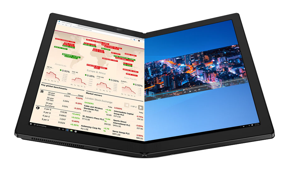 Lenovo ThinkPad X1 Fold Gen 1 13.3" Core i5-L16G7 Intel UHD Graphics 8/512GB SSD W10Pro 20RL000G schwarz - Ohne Vertrag