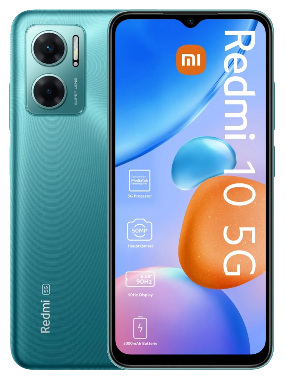 Xiaomi Redmi 10 5G Dual-SIM grün - Ohne Vertrag
