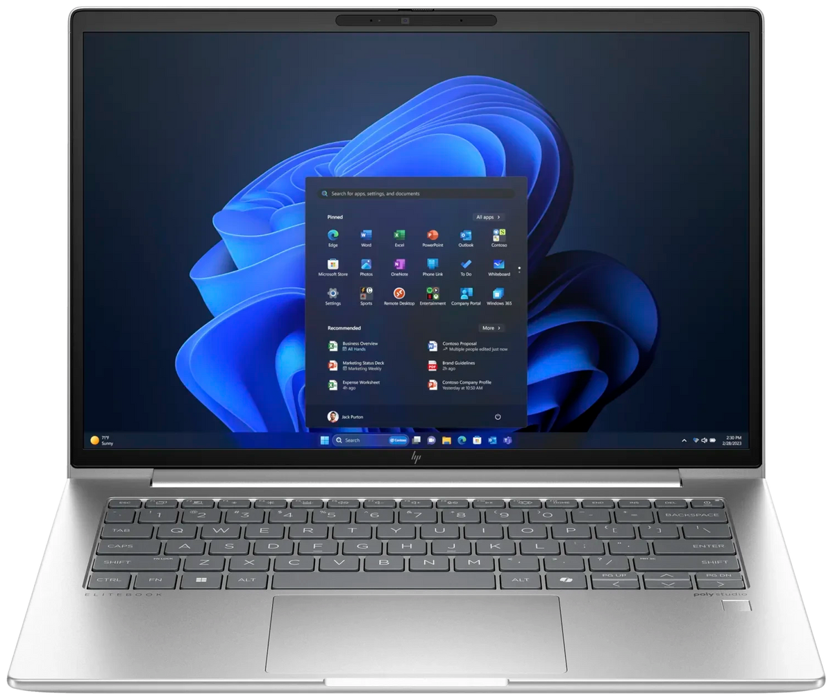 HP EliteBook 640 G11 14" 2025 WUXGA Ultra 7 165U 32 GB / 512 GB SSD W11Pro QWERTZ Silber Renew - Ohne Vertrag