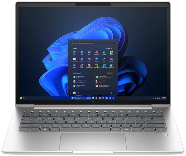 HP EliteBook 640 G11 14" 2025 WUXGA Ultra 7 165U 32 GB / 512 GB SSD W11Pro QWERTZ Silber Renew - Ohne Vertrag