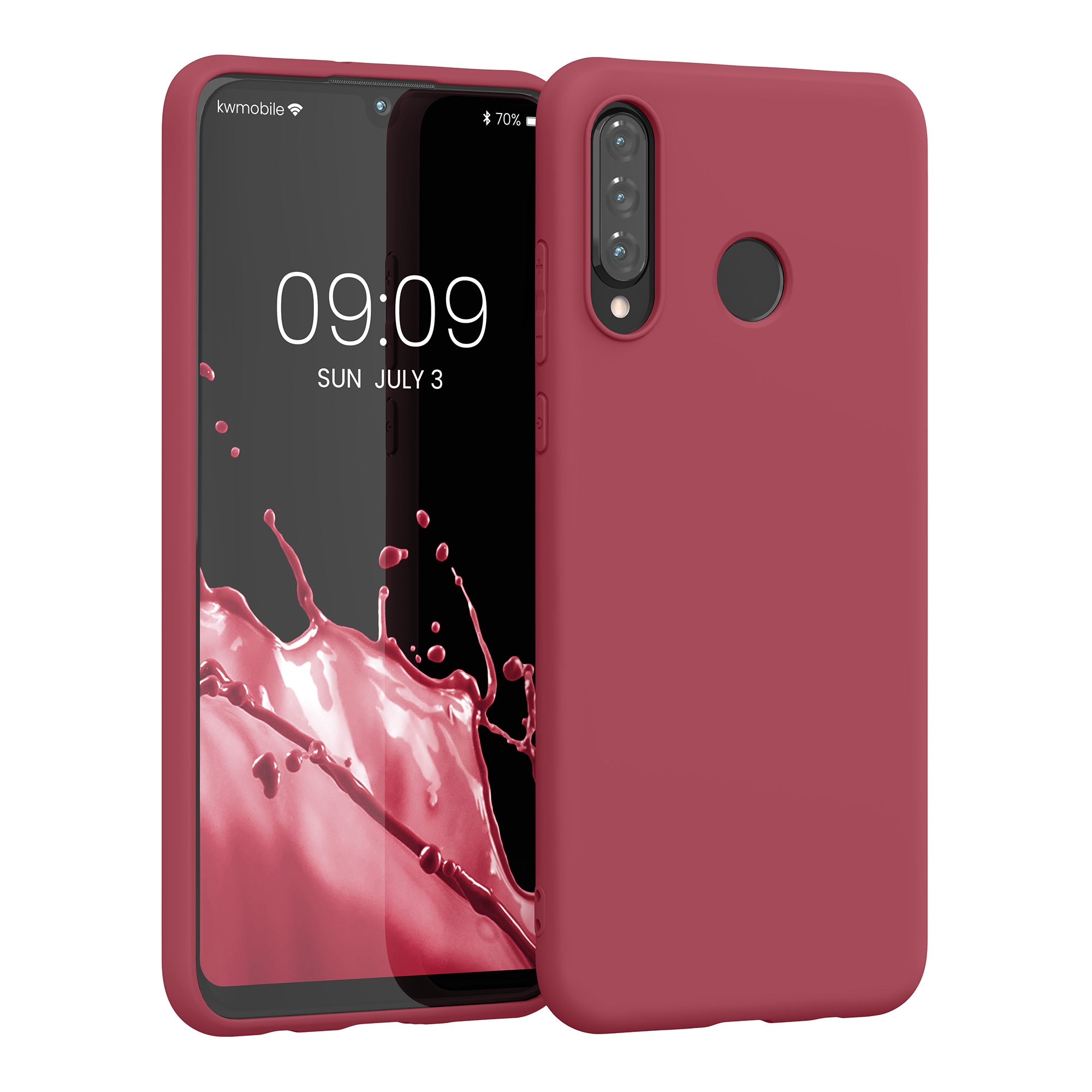 TPU Hülle für Huawei P30 Lite in Dark Rose