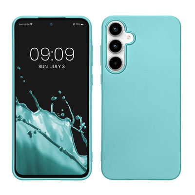 TPU case for Samsung Galaxy A55 5G in Metallic Mintgrün