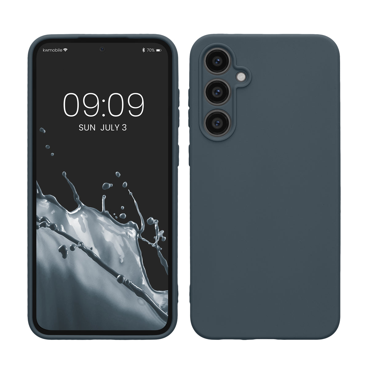 TPU Hülle für Samsung Galaxy S23 FE in Dunkler Schiefer
