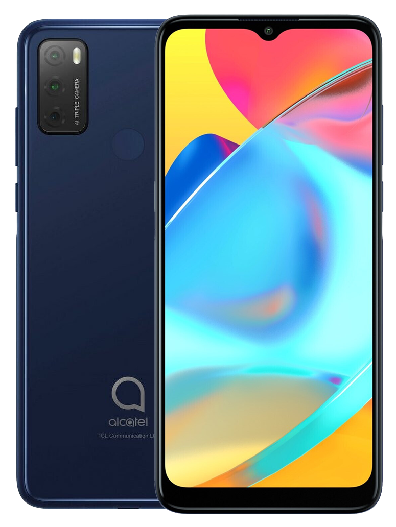 Alcatel 3L (2021) blau - Ohne Vertrag