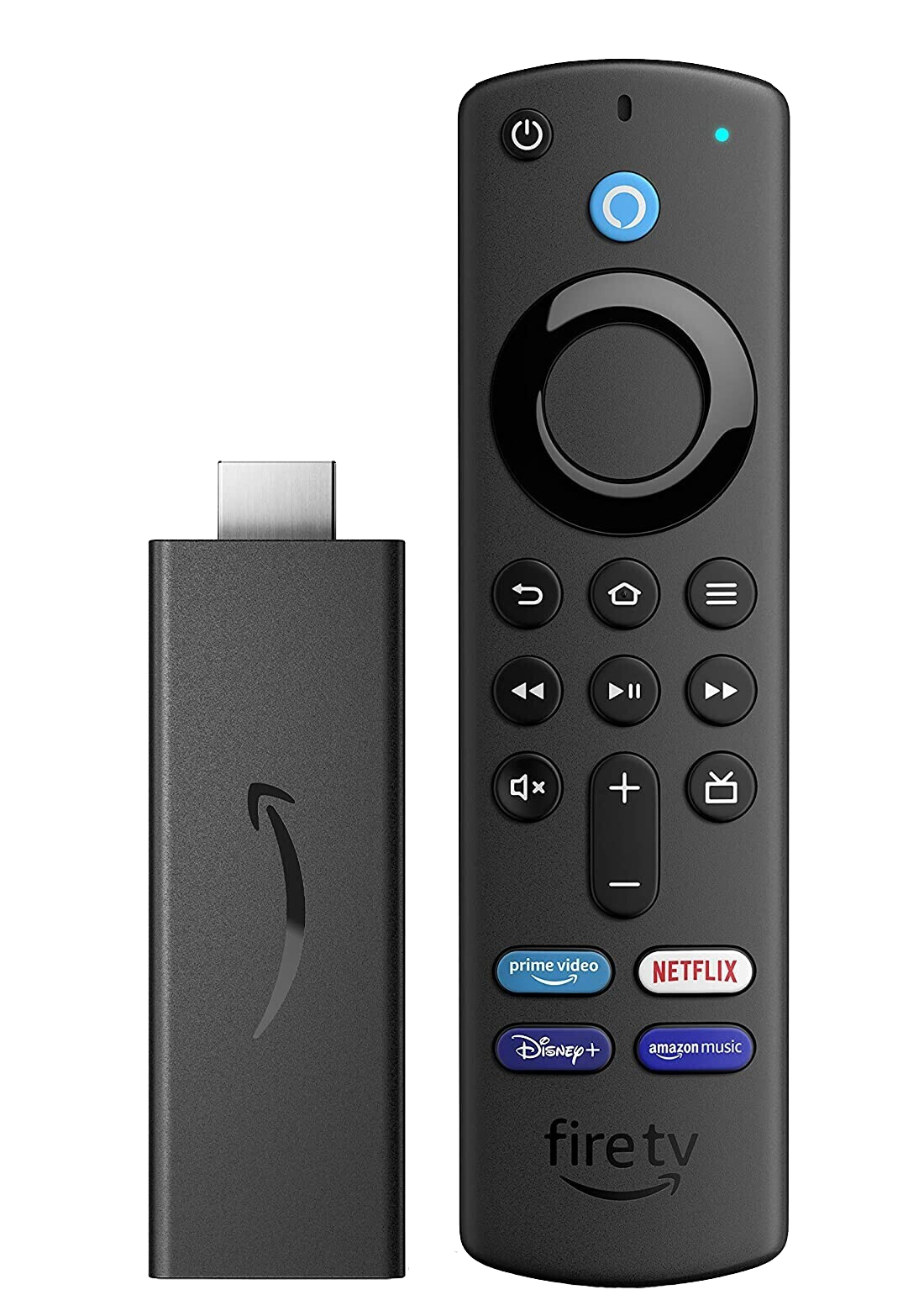 Amazon Fire TV Stick 2021 mit Alexa schwarz - Ohne Vertrag